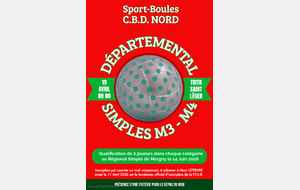 Eliminatoires Simples M3 et M4 à TRITH